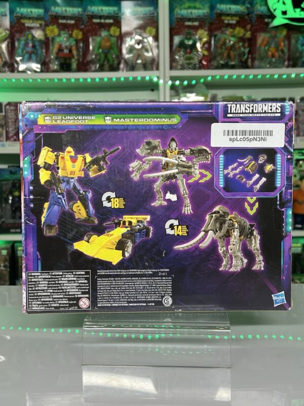 Hasbro Transformers Legacy - Masterdominus & G2 Universe Leadfoot - immagine 4