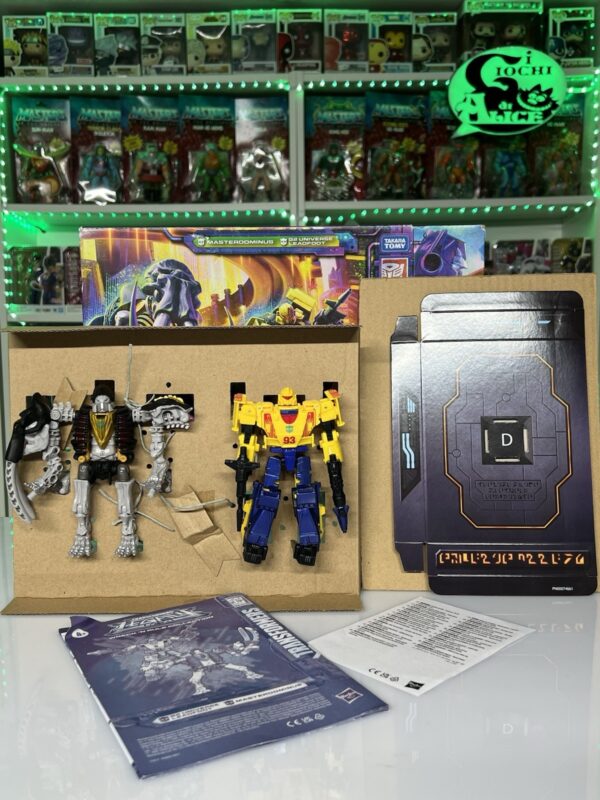 Hasbro Transformers Legacy - Masterdominus & G2 Universe Leadfoot - immagine 5
