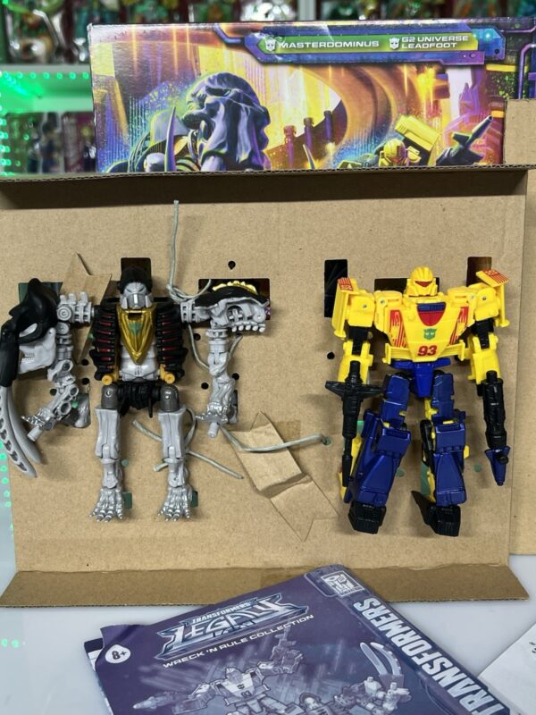 Hasbro Transformers Legacy - Masterdominus & G2 Universe Leadfoot - immagine 6
