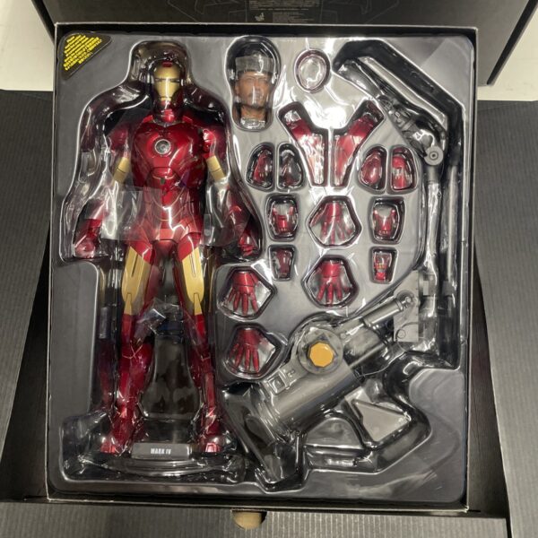 Hot Toys MMS160 - Marvel Iron Man 2 SUIT-UP GANTRY With MARK IV Set - 1/6 - immagine 7