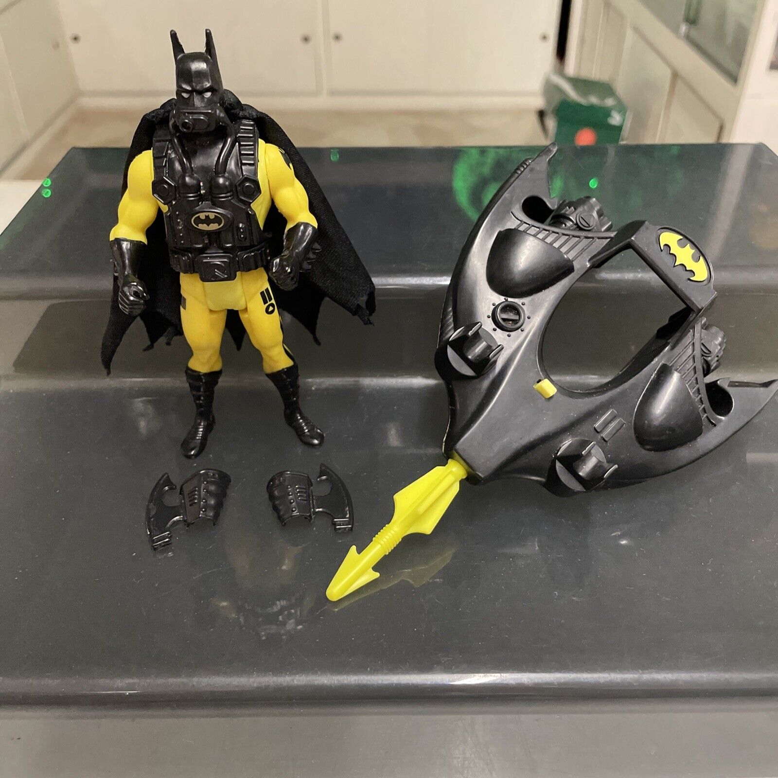 Kenner Vintage 1990 DC Batman Returns Deep Dive Scuba Action Figure Toy - immagine 3
