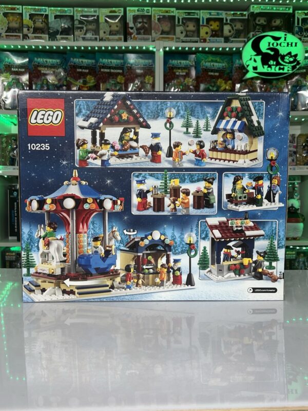 LEGO Creator Expert  set 10235 Winter Village Market Mercatino di natale - immagine 3