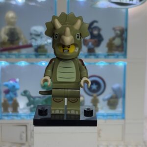 LEGO Minifigure - Triceratops Costume Fan  Col431 - Serie 25 minifigures