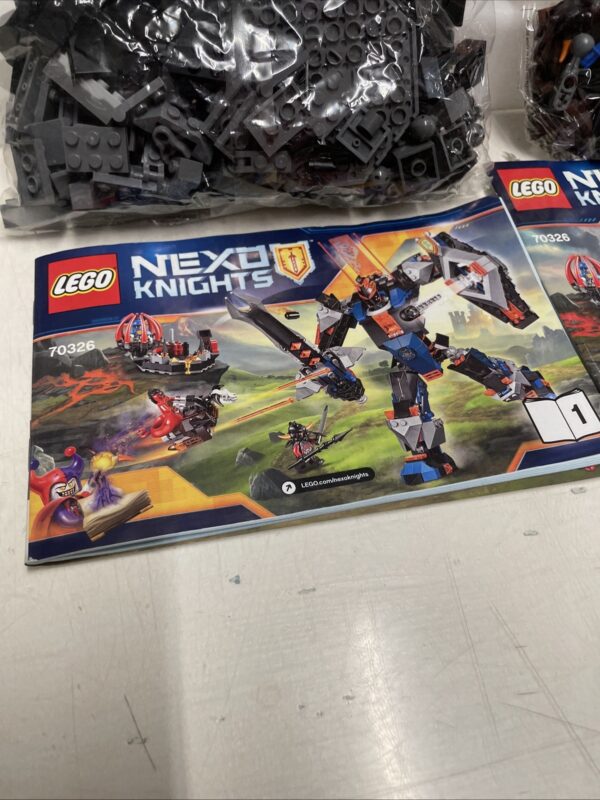 LEGO Nexo Knight - The Black Knight Mech - 70326 - COMPLETO 100% - immagine 3