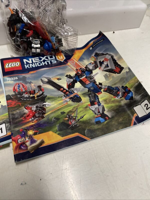 LEGO Nexo Knight - The Black Knight Mech - 70326 - COMPLETO 100% - immagine 4