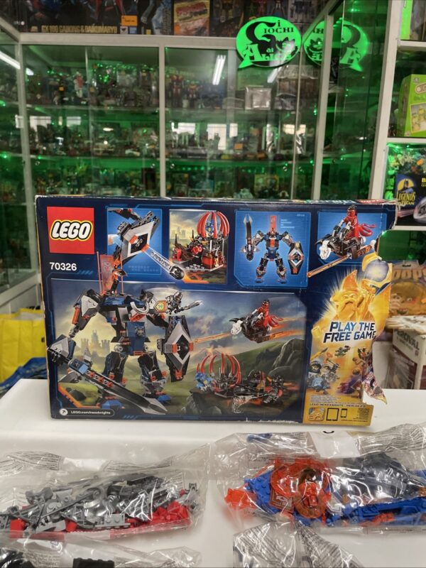 LEGO Nexo Knight - The Black Knight Mech - 70326 - COMPLETO 100% - immagine 7