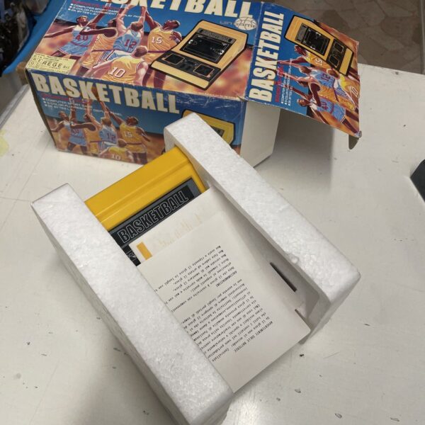 LSI Game GIOCO Elettronico Vintage Mini Arcade BASKETBALL Tabletop  1982 - immagine 5
