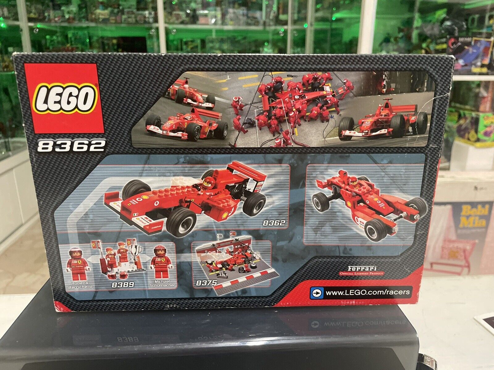 Lego-8362-Racers-Ferrari-F1-Racer-124-NUOVO-134353512836-3