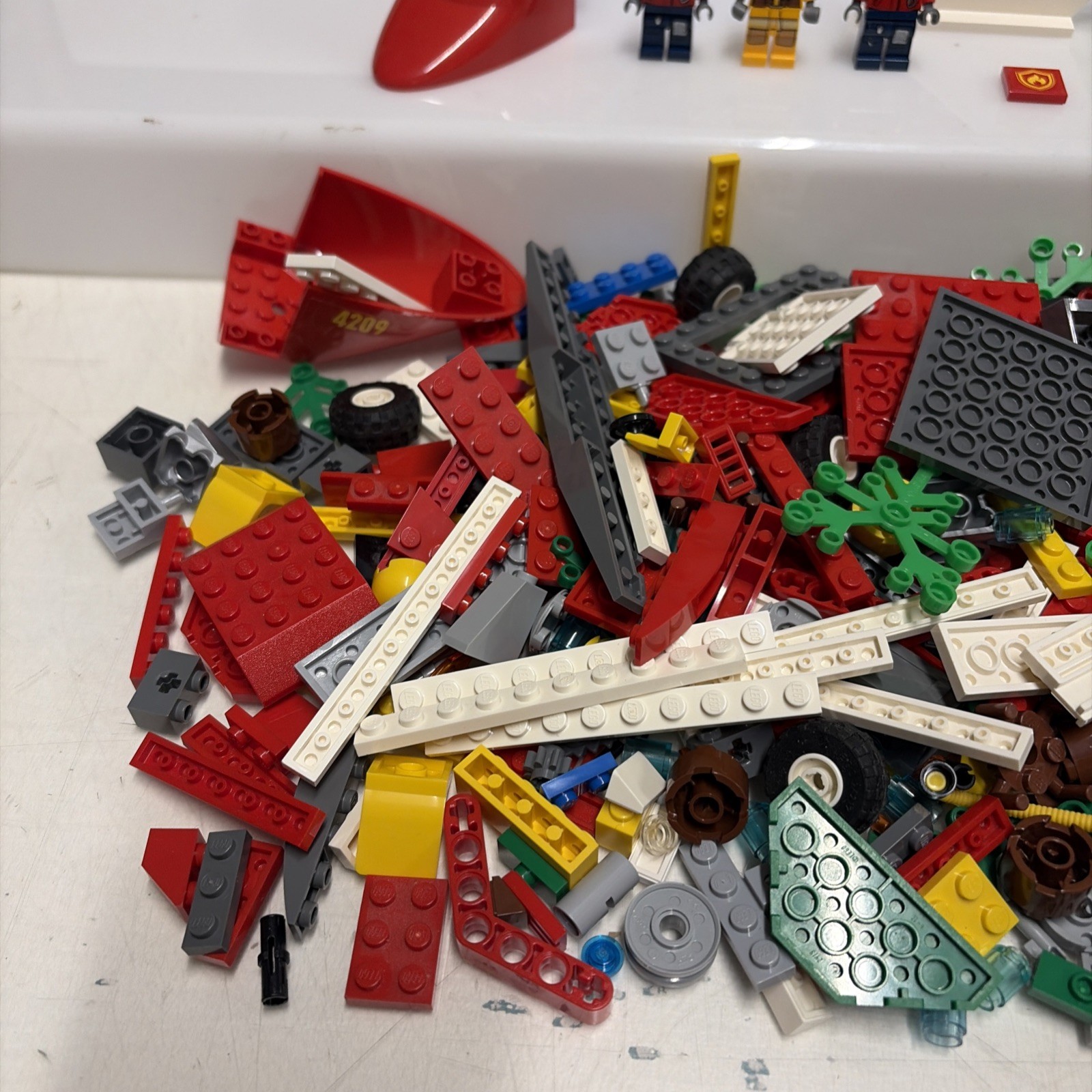 Lego City 4209 - Fire Plane - completo - immagine 3