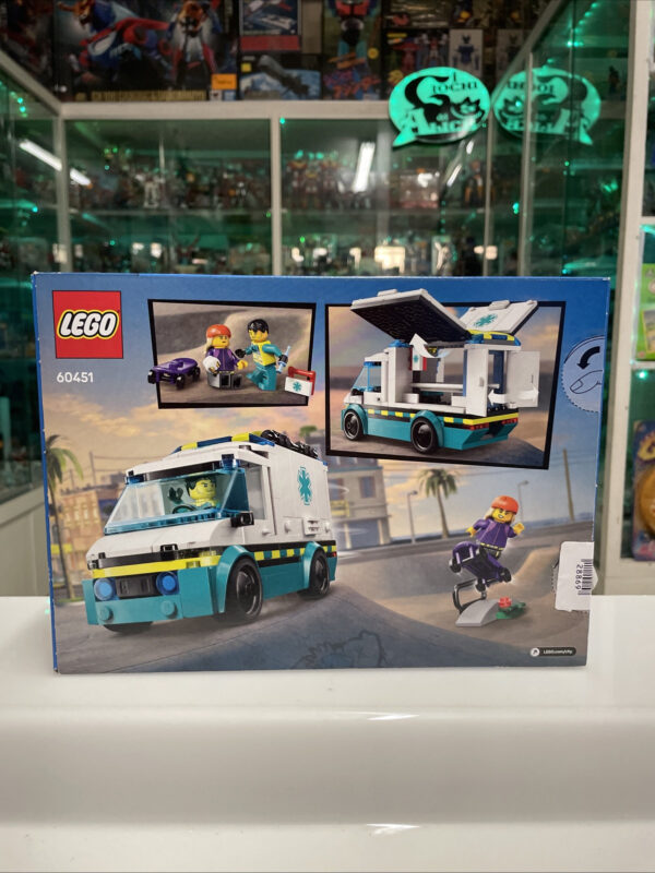 Lego City 60451  - Emergency Ambulance  - Nuovo 5+ - immagine 3