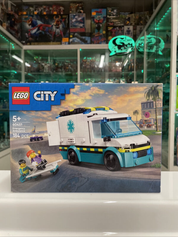 Lego City 60451  - Emergency Ambulance  - Nuovo 5+