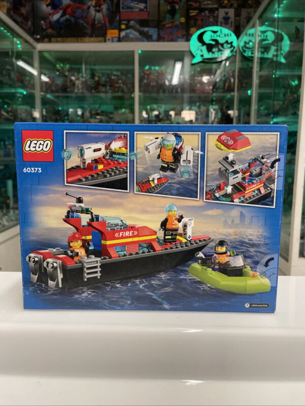 Lego City Nave Galleggiante 60373 - Barca di soccorso Antincendio  - Nuovo - immagine 3