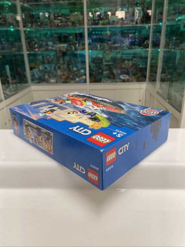 Lego City Nave Galleggiante 60373 - Barca di soccorso Antincendio  - Nuovo - immagine 4