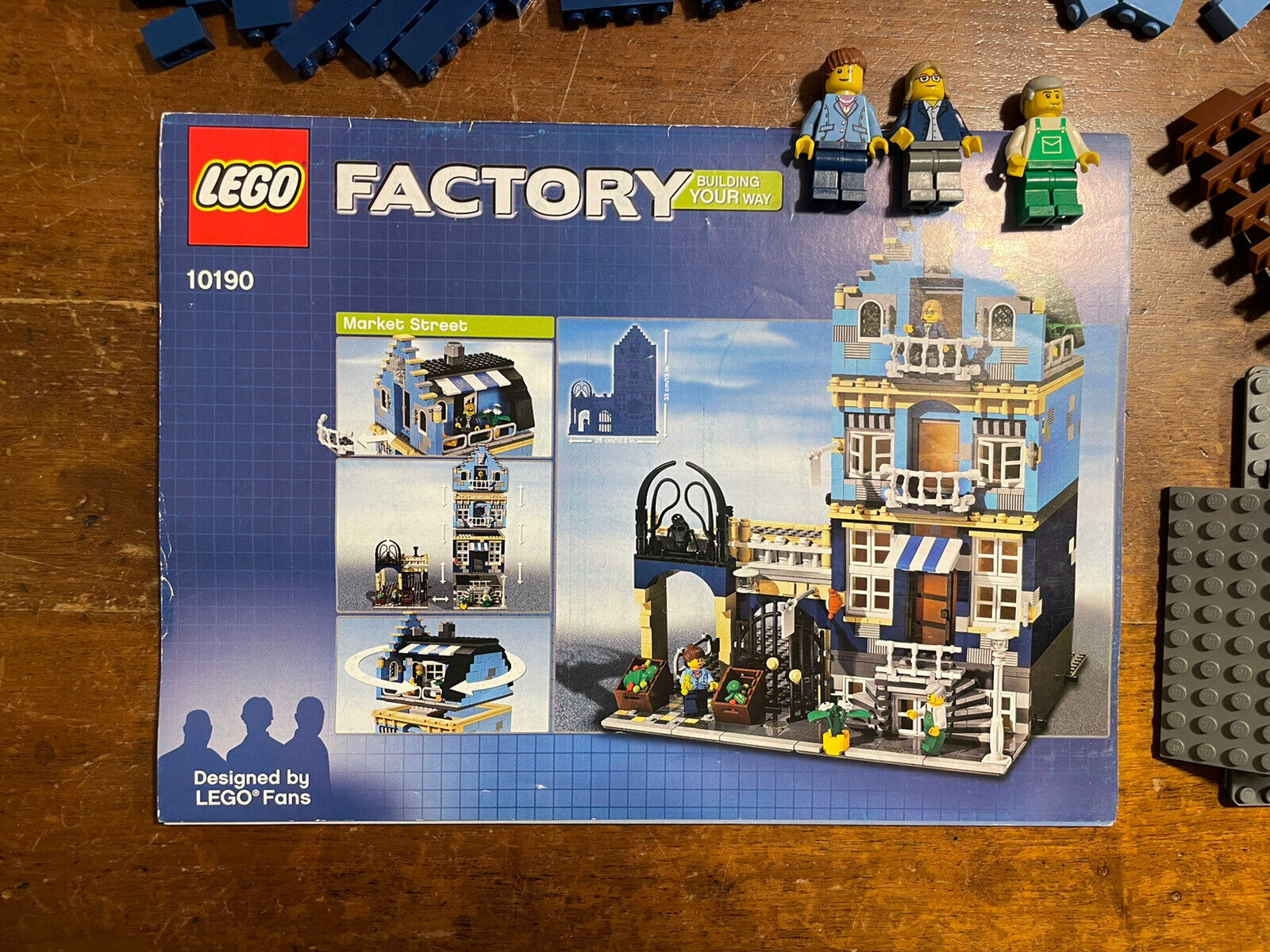 Lego-Factory-10190-Market-Street-Primo-MODULARE-Tutto-Originale-144899496386