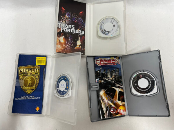 Lotto 5 Giochi Psp Completi Star Wars Transformers - immagine 4