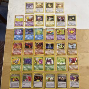 Lotto Carte Pokemon - TEAM ROCKET - Lotto 34 carte gcc ITA Prima Edizione