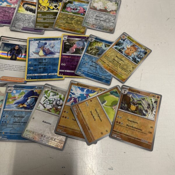 Lotto Carte Pokemon mix 500 ITA ENG JAP Rare e Brillanti Recenti Pikachu B - immagine 6