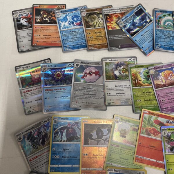 Lotto Carte Pokemon mix 500 ITA ENG JAP Rare e Brillanti Recenti Pikachu B - immagine 8