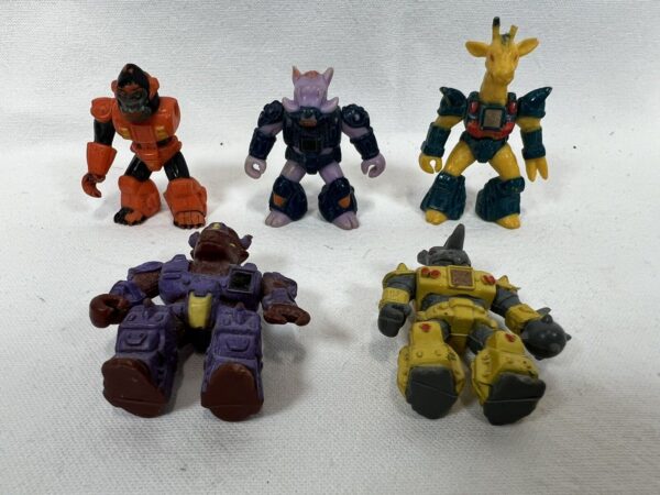 Lotto LASER/BATTLE BEASTS HASBRO TAKARA Navicella + 5 Personaggi - immagine 6