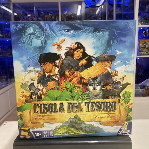 Mancalamaro Gioco Da Tavolo L'isola Del Tesoro Usato Ottimo Stato - Italiano