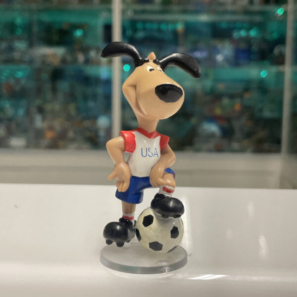 Mascotte Figura USA 94 World Cup Dakin Bully Pejo Rubber Figure Stricker 7 cm