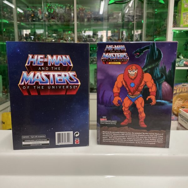 Mattel BEAST MAN Club Eternia - Masters of the Universe Filmation NUOVO - immagine 3
