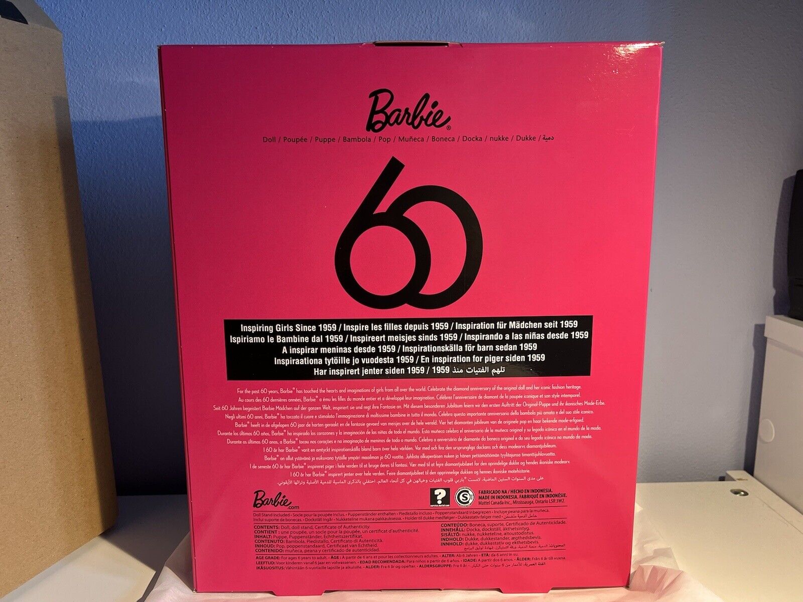 Mattel-Barbie-Barbie-60th-Anniversary-Doll-FXC79-New-134294906576-4