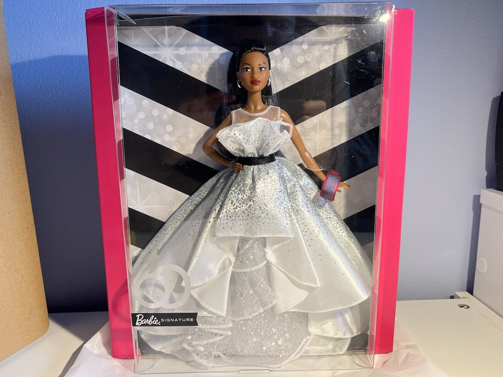 Mattel-Barbie-Barbie-60th-Anniversary-Doll-FXC79-New-134294906576