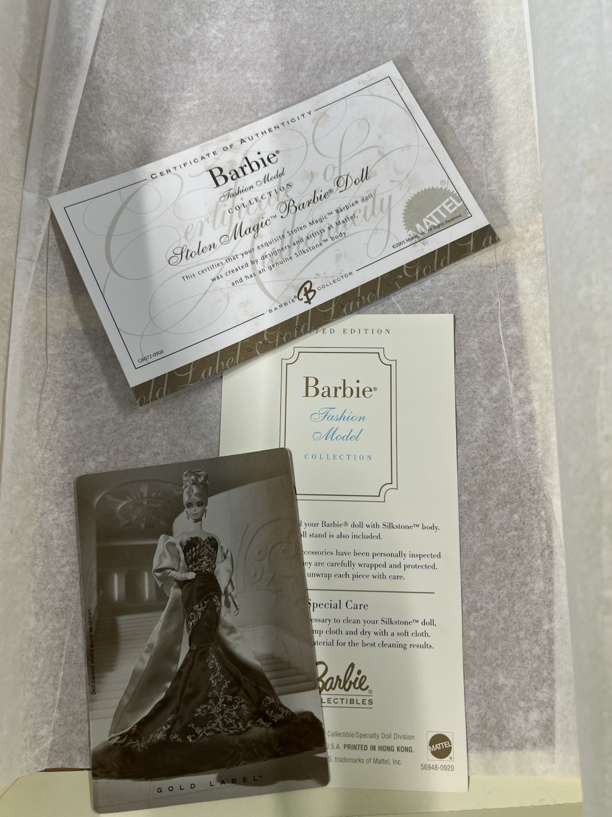 Mattel Barbie - Fashion Model Collection - Silkstone Stolen Magic FMC - immagine 12