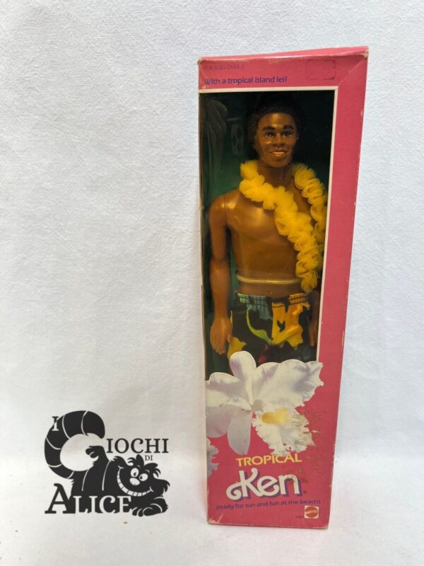 Mattel Barbie Vintage Tropical Ken Nero Afroamerican #1023 Rare
