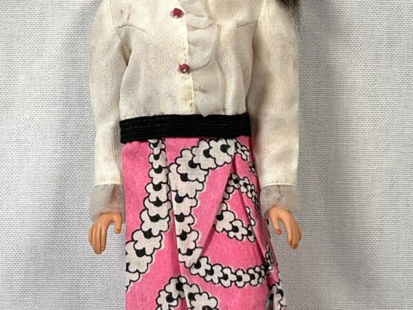 Mattel Barbie vintage Brunette Twist 60’s outfit originale Raro Made In Japan - immagine 6