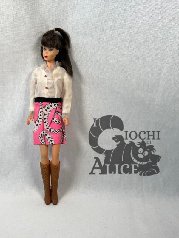 Mattel Barbie vintage Brunette Twist 60’s outfit originale Raro Made In Japan