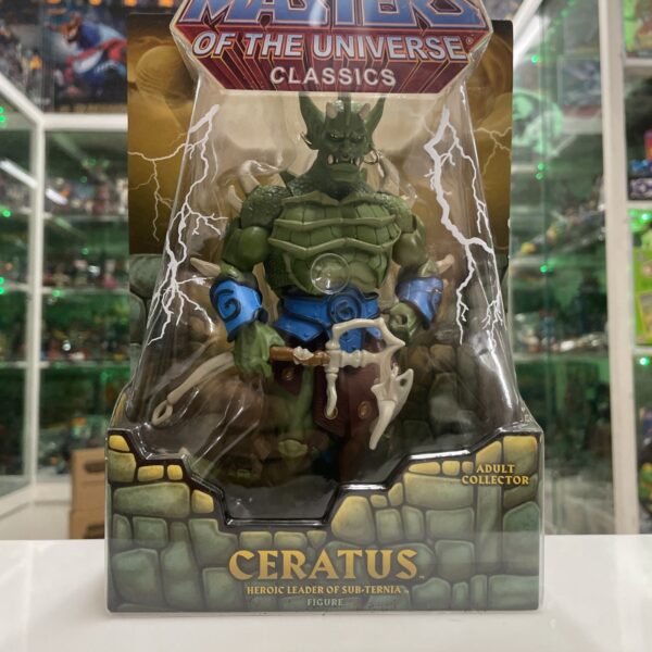 Mattel CERATUS Super 7 MOTUC Masters of the Universe Classic NUOVO - immagine 4