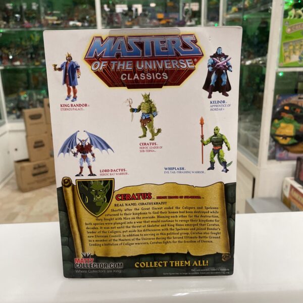 Mattel CERATUS Super 7 MOTUC Masters of the Universe Classic NUOVO - immagine 5