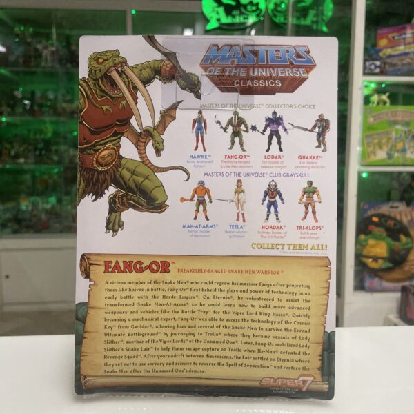 Mattel FANG-OR Super 7 MOTUC Masters of the Universe Classic NUOVO - immagine 7