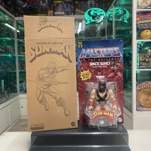 Mattel  Masters Of The Universe Origins Space Sumo SUN-MAN  MOTU