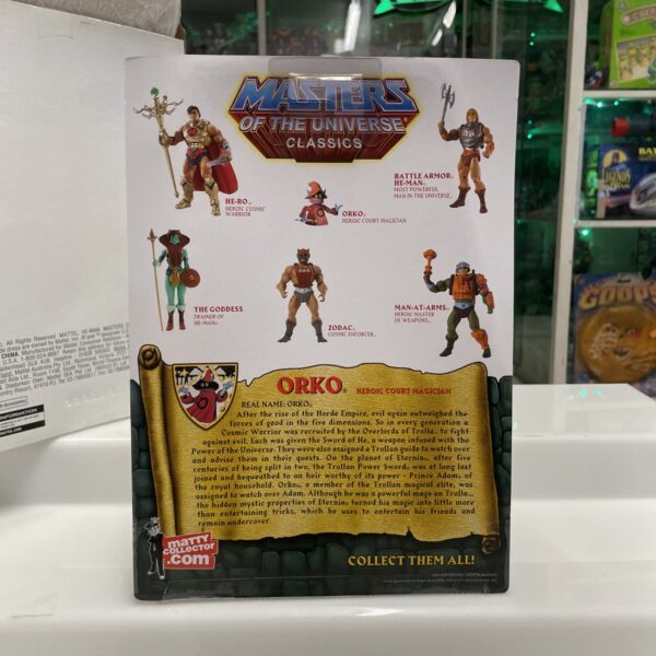 Mattel ORKO Matticollector MOTUC Masters of the Universe Classic NUOVO - immagine 7
