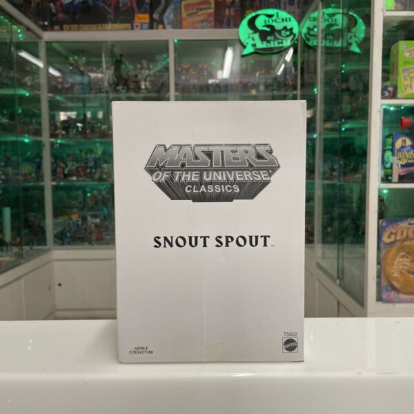 Mattel SNOUT SPOUT Matticollector MOTUC Masters of the Universe Classic NUOVO