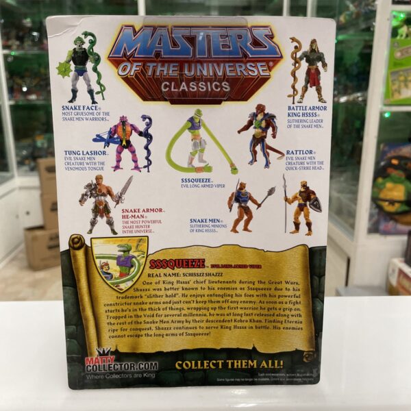 Mattel SSSQUEEZE Super 7 MOTUC Masters of the Universe Classic NUOVO - immagine 5