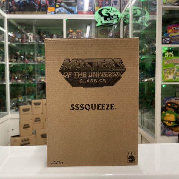 Mattel SSSQUEEZE Super 7 MOTUC Masters of the Universe Classic NUOVO