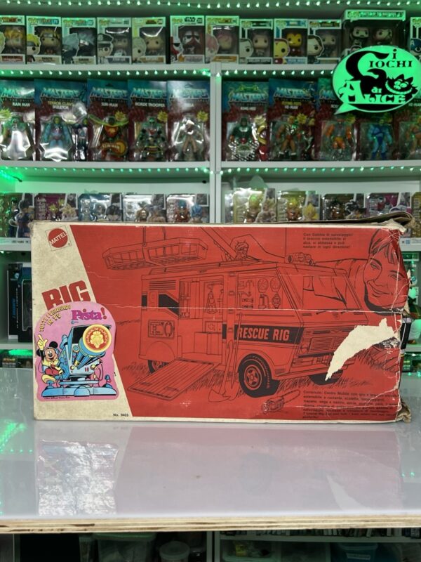 Mattel Serie Big Jim - Veicolo - Centro mobile soccorso con gru - immagine 5