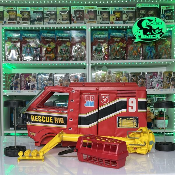 Mattel Serie Big Jim - Veicolo - Centro mobile soccorso con gru - immagine 7
