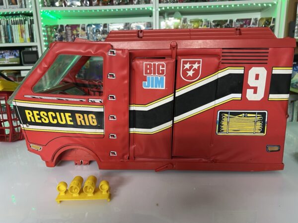 Mattel Serie Big Jim - Veicolo - Centro mobile soccorso con gru - immagine 9