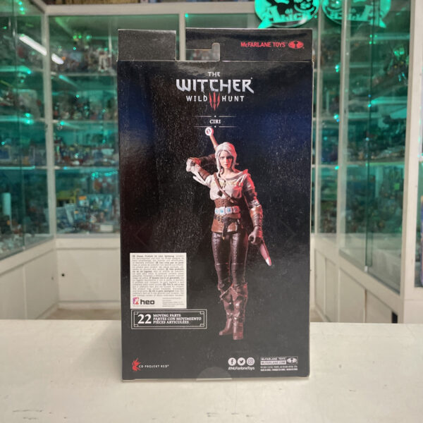 McFarlane Toys The Witcher Wild Hunt CIRI Action Figure NUOVA - immagine 3