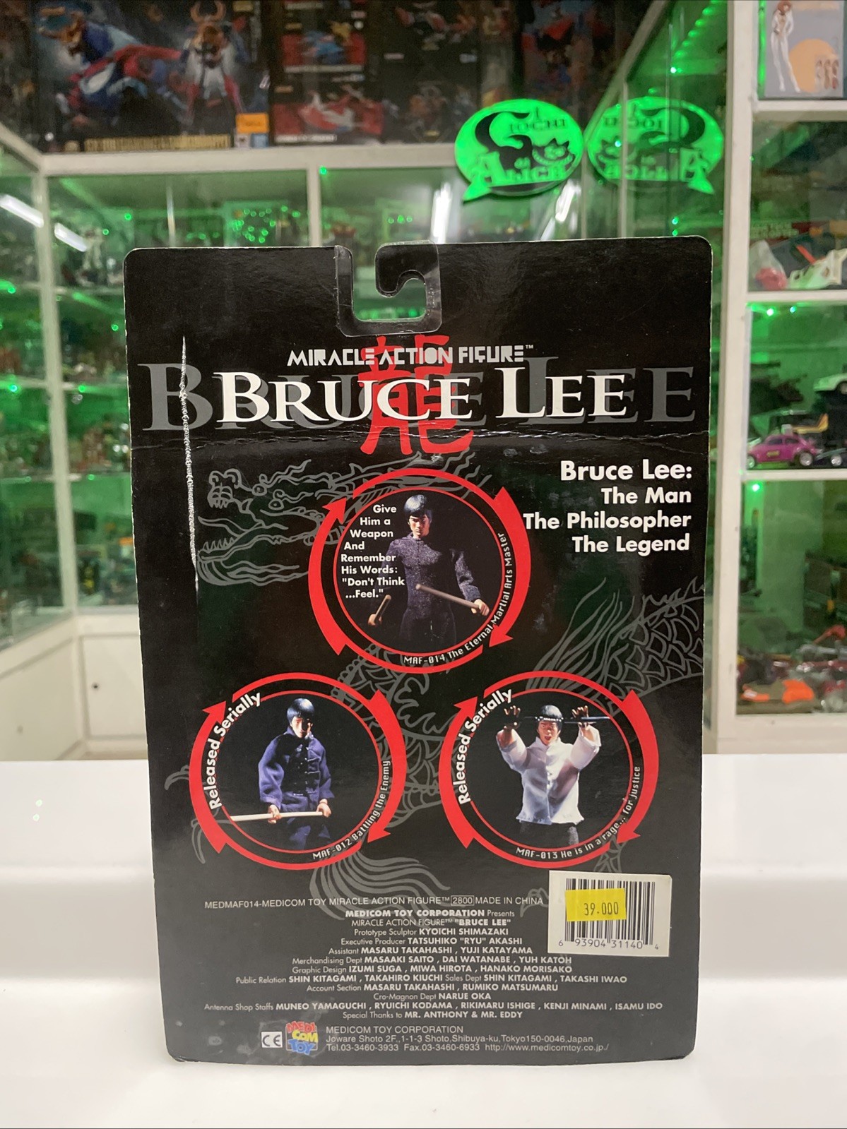 Medicom Toys - Bruce Lee - Action Figure - Nuovo Sealed - immagine 3