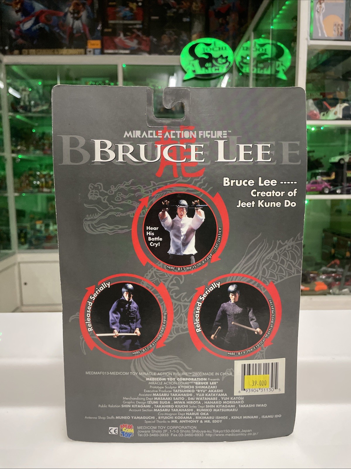 Medicom Toys - Bruce Lee - Action Figure - Nuovo Sealed - immagine 3