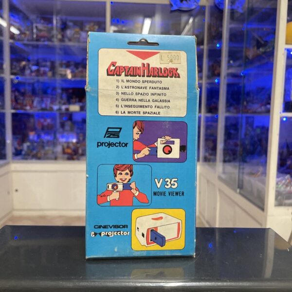 Mupi CAPITAN HARLOCK Cassetta N. 3 Super 8 per CINEVISOR, 1978 - immagine 3