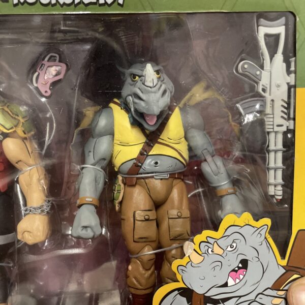 NECA - TMNT - Tenage Mutant Ninja Turtles BEBOP and ROCKSTEADY - immagine 4