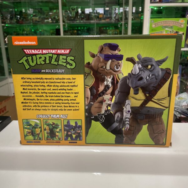 NECA - TMNT - Tenage Mutant Ninja Turtles BEBOP and ROCKSTEADY - immagine 7