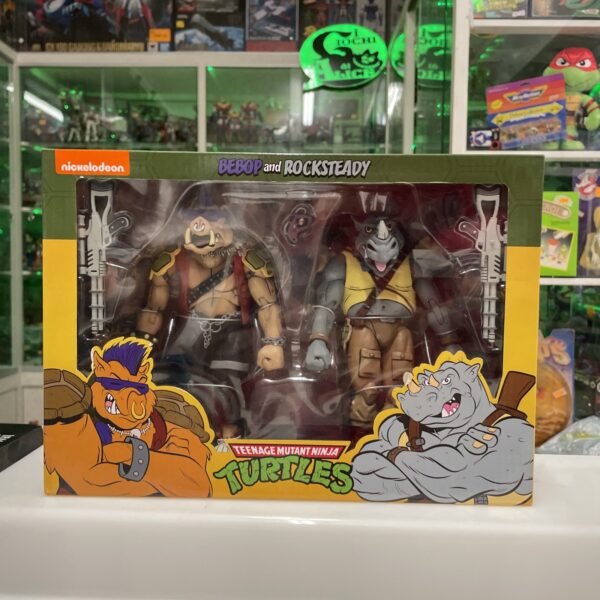 NECA - TMNT - Tenage Mutant Ninja Turtles BEBOP and ROCKSTEADY